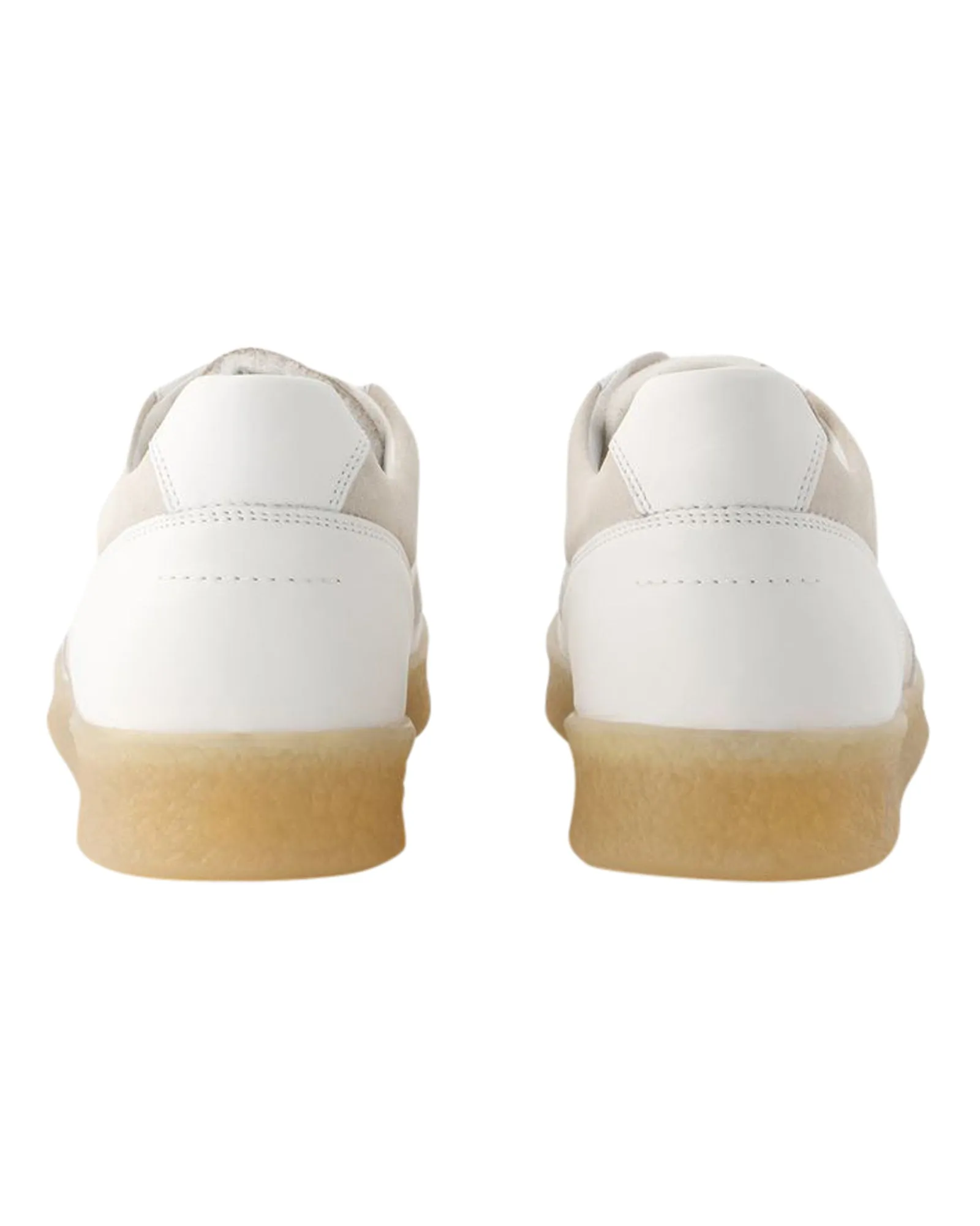 6 Court Sneakers - MM6 Maison Margiela - Leather - White