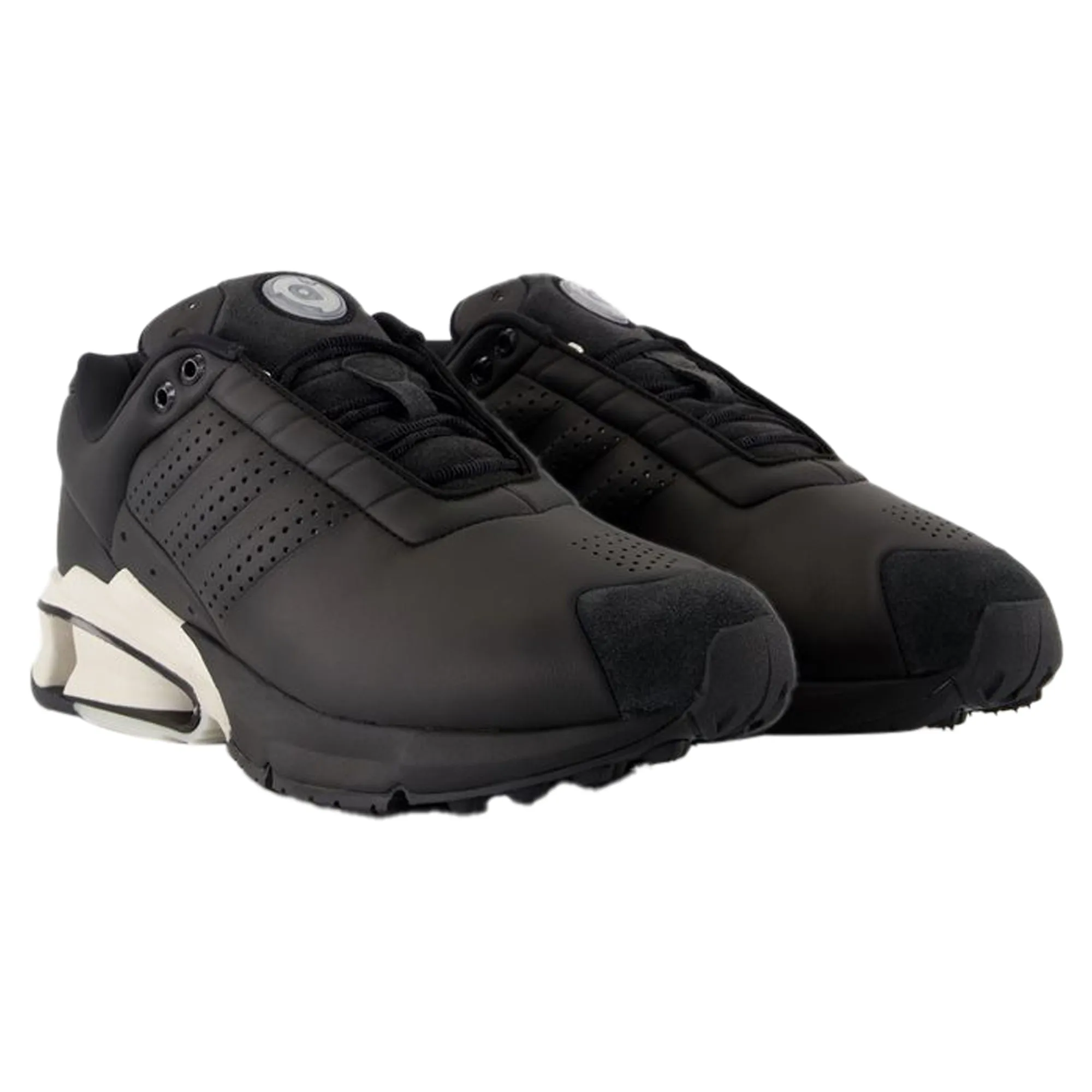 A3 Control Sneakers - Y-3 - Leather - Black