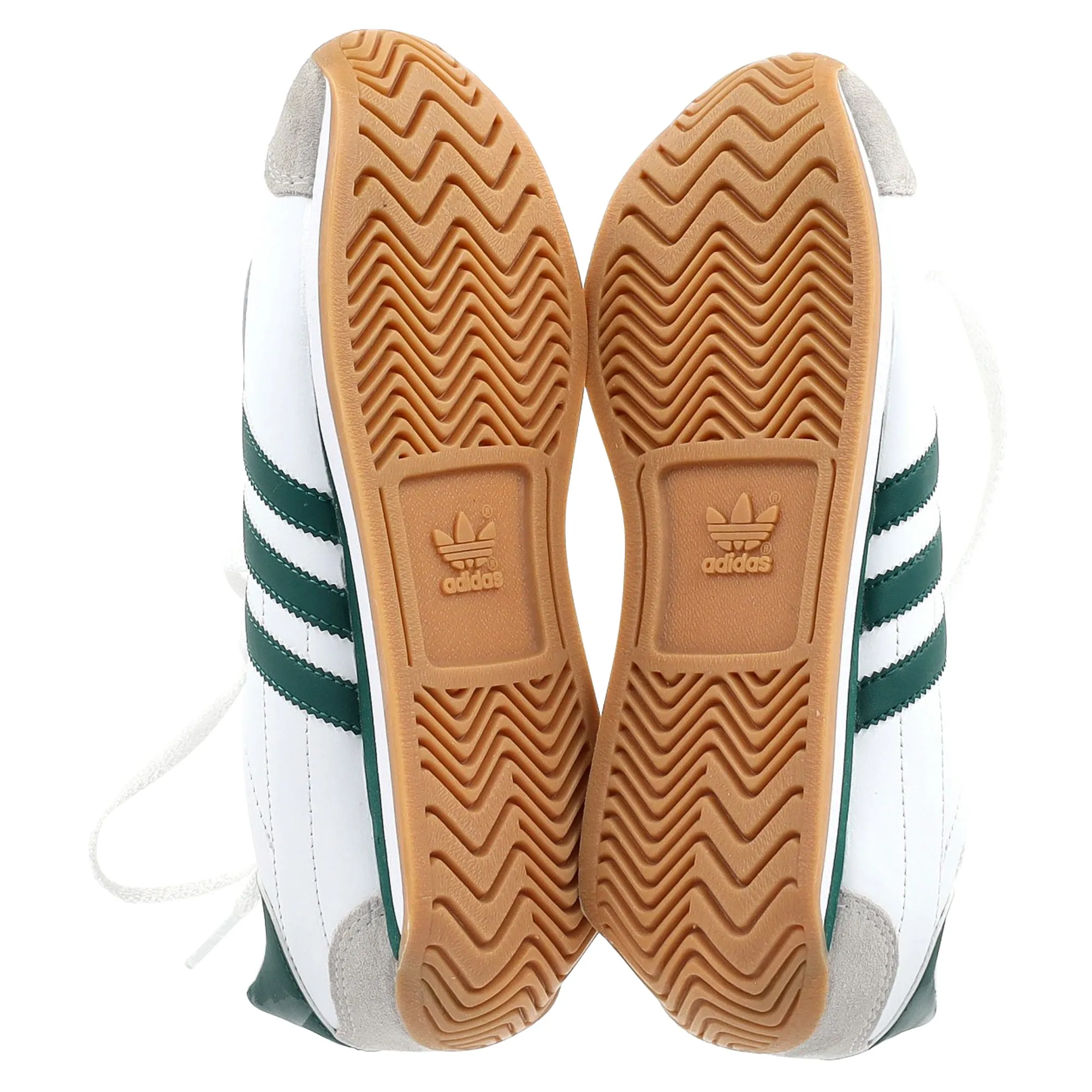 Adidas Country Sneakers in White Leather