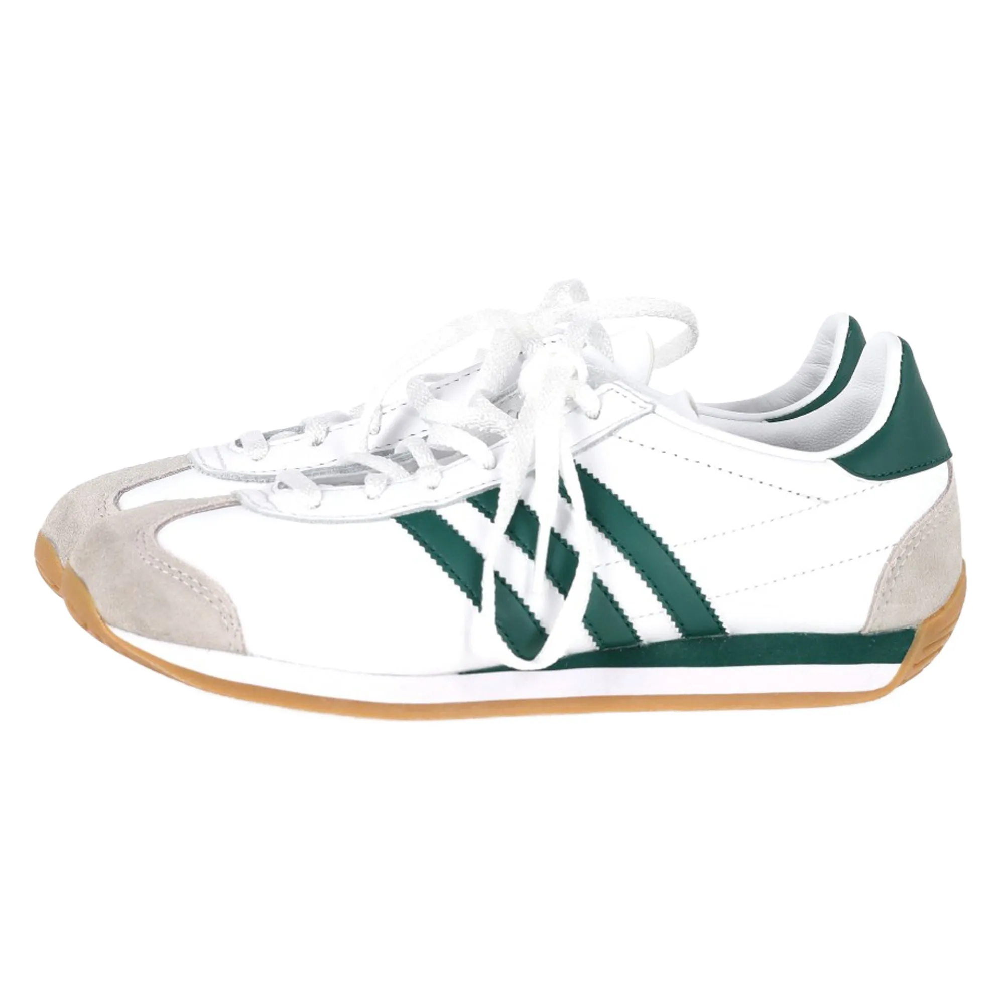 Adidas Country Sneakers in White Leather