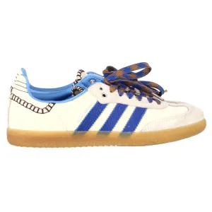 Adidas X Wales Bonner Samba Sneakers in Cream Nylon and Suede