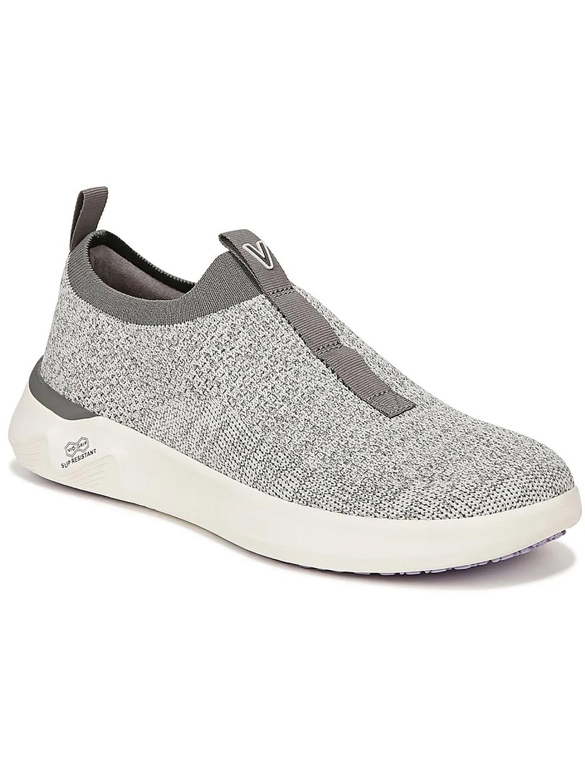 Advance Womens Knit Lifestyle Slip-On Sneakers
