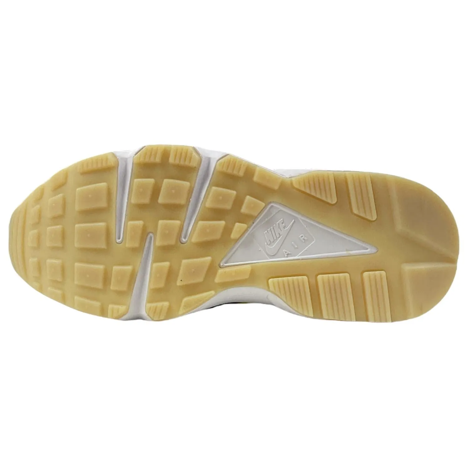 Air Huarache Sneaker In Black/yellow Strike-White