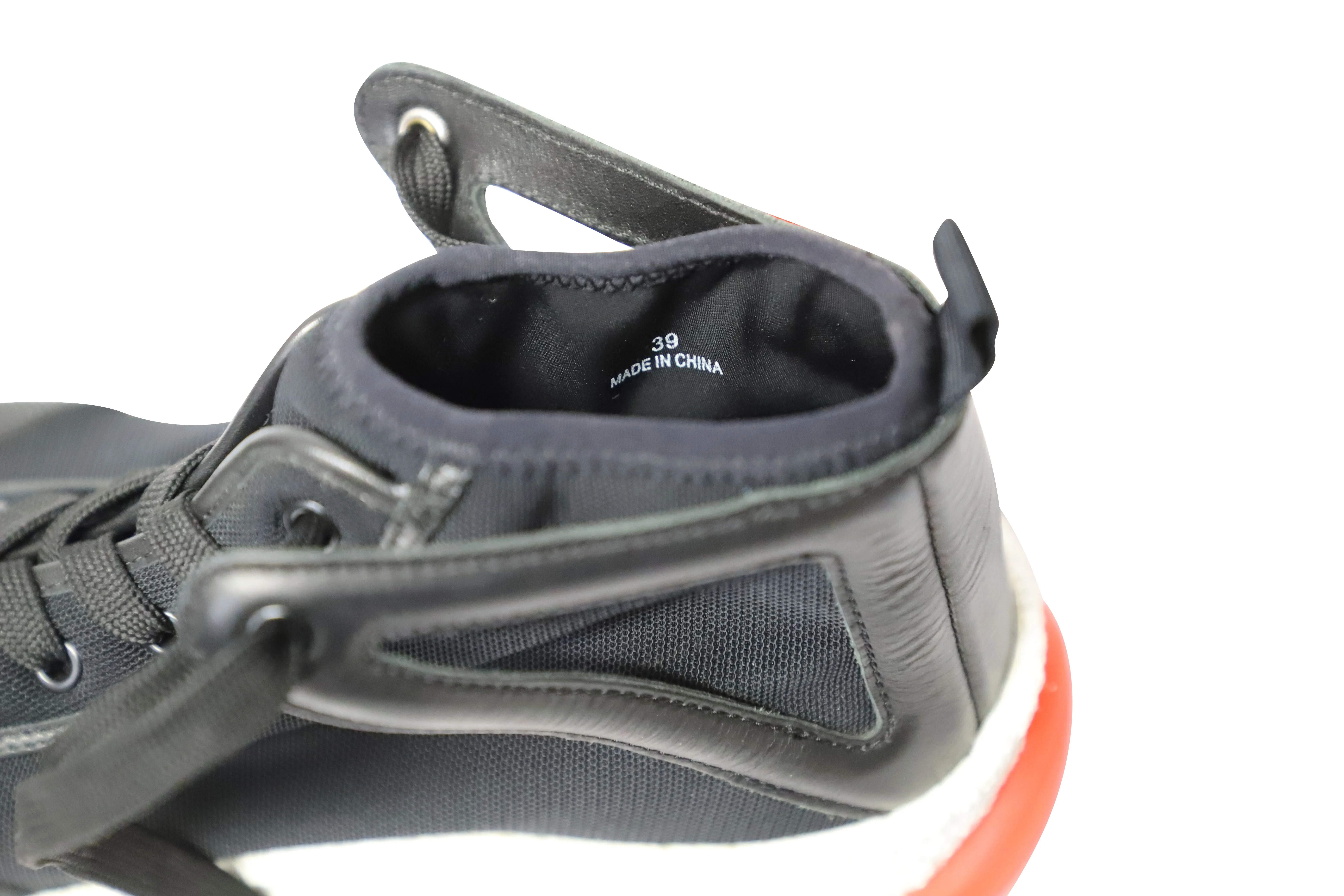 Alexander Wang Chunky Mesh Trainers in Black Cotton
