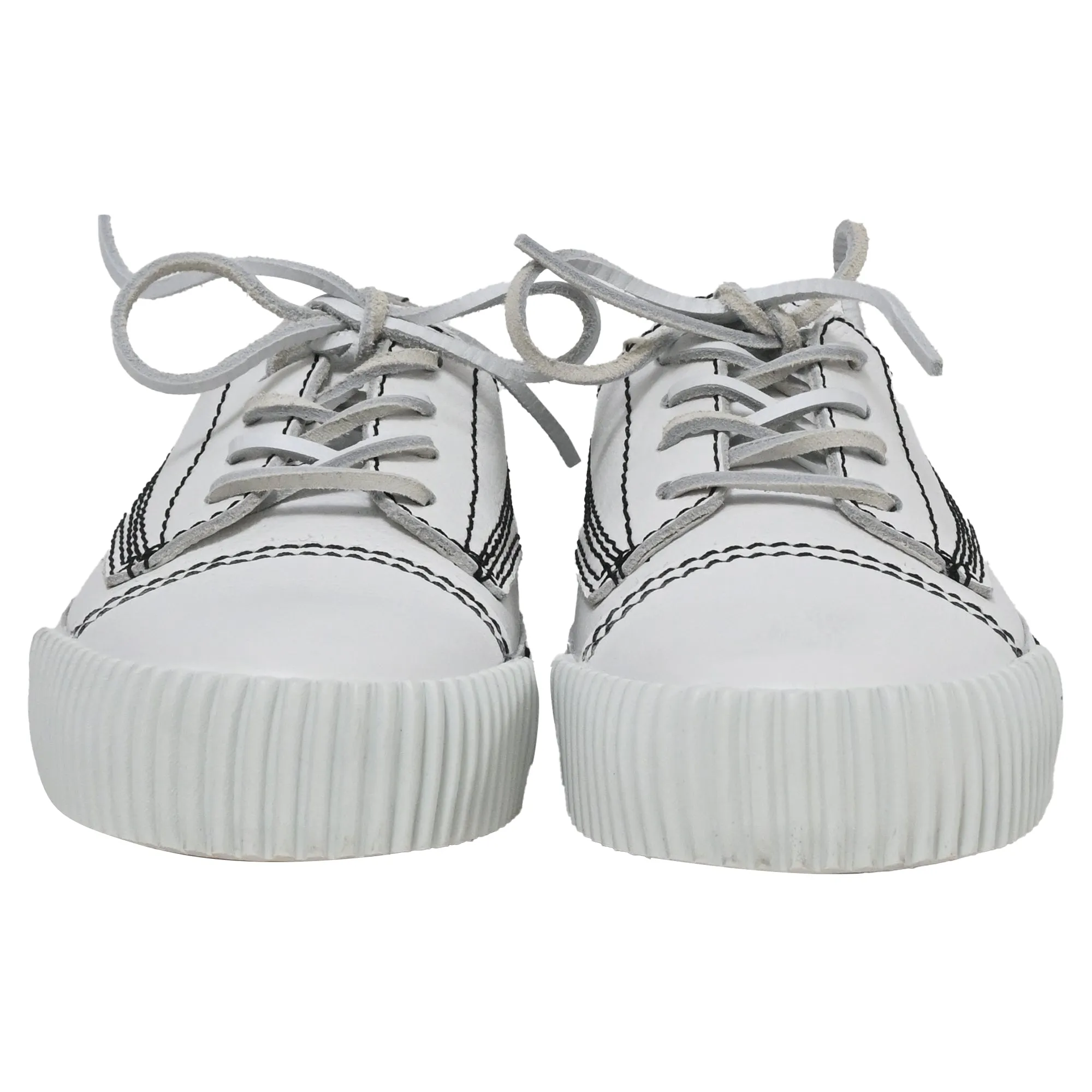 Alexander Wang Perry Low-top Trainers In White Leather