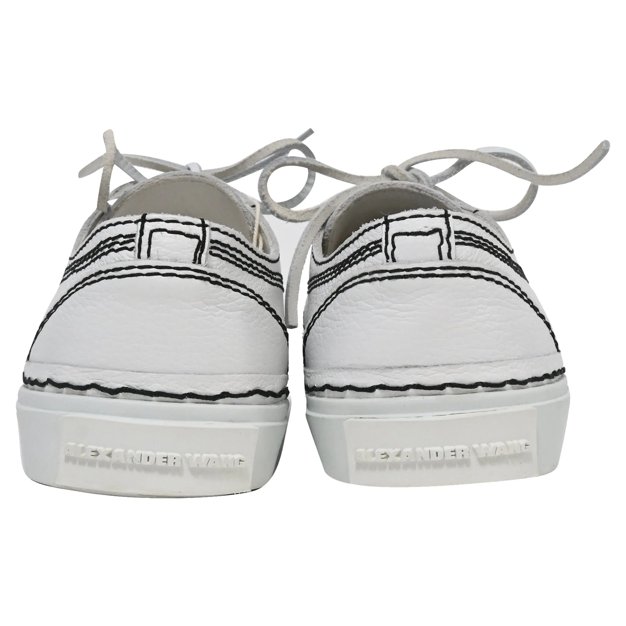 Alexander Wang Perry Low-top Trainers In White Leather