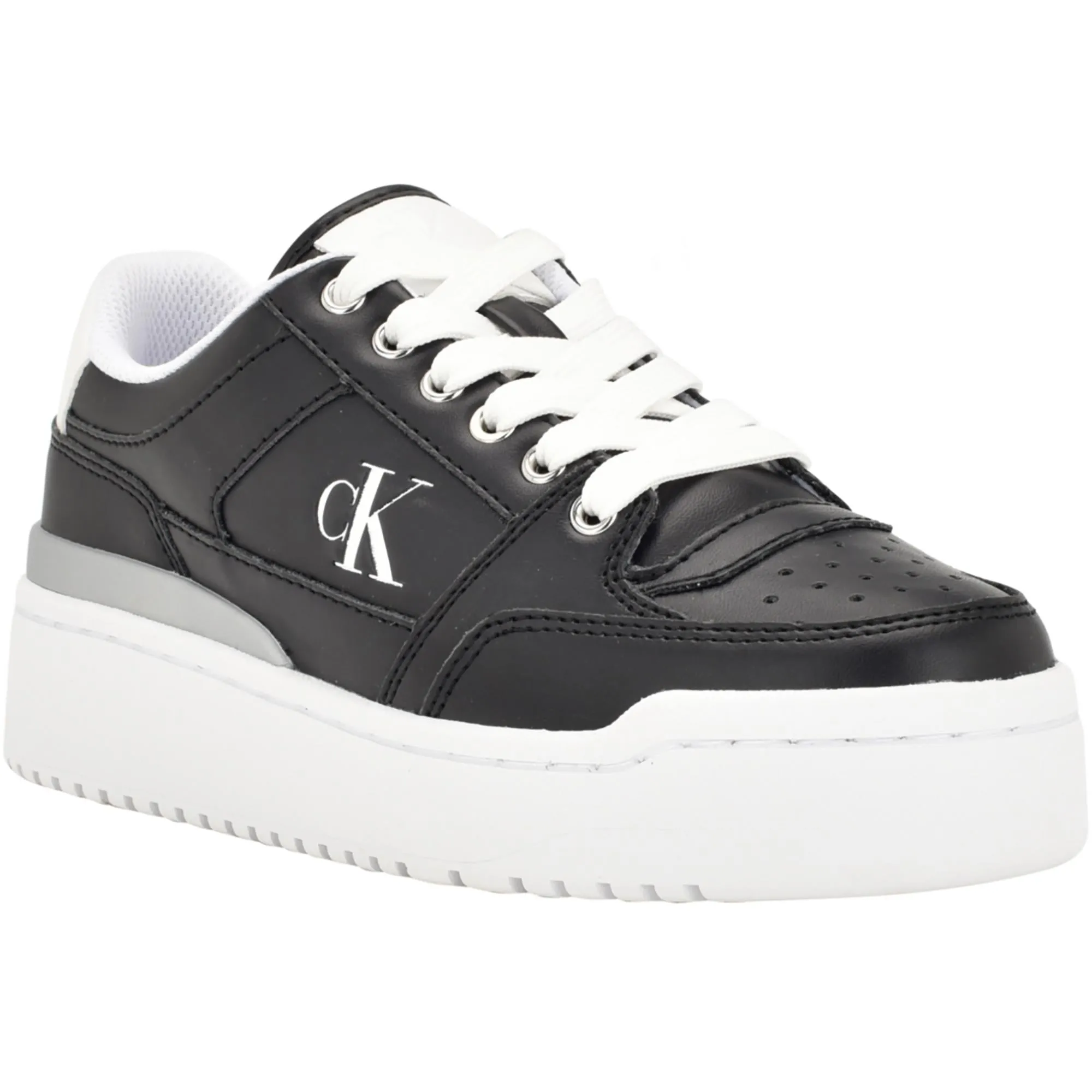 Alondra Womens Faux Leather Lifestyle Casual And Fashion Sneakers