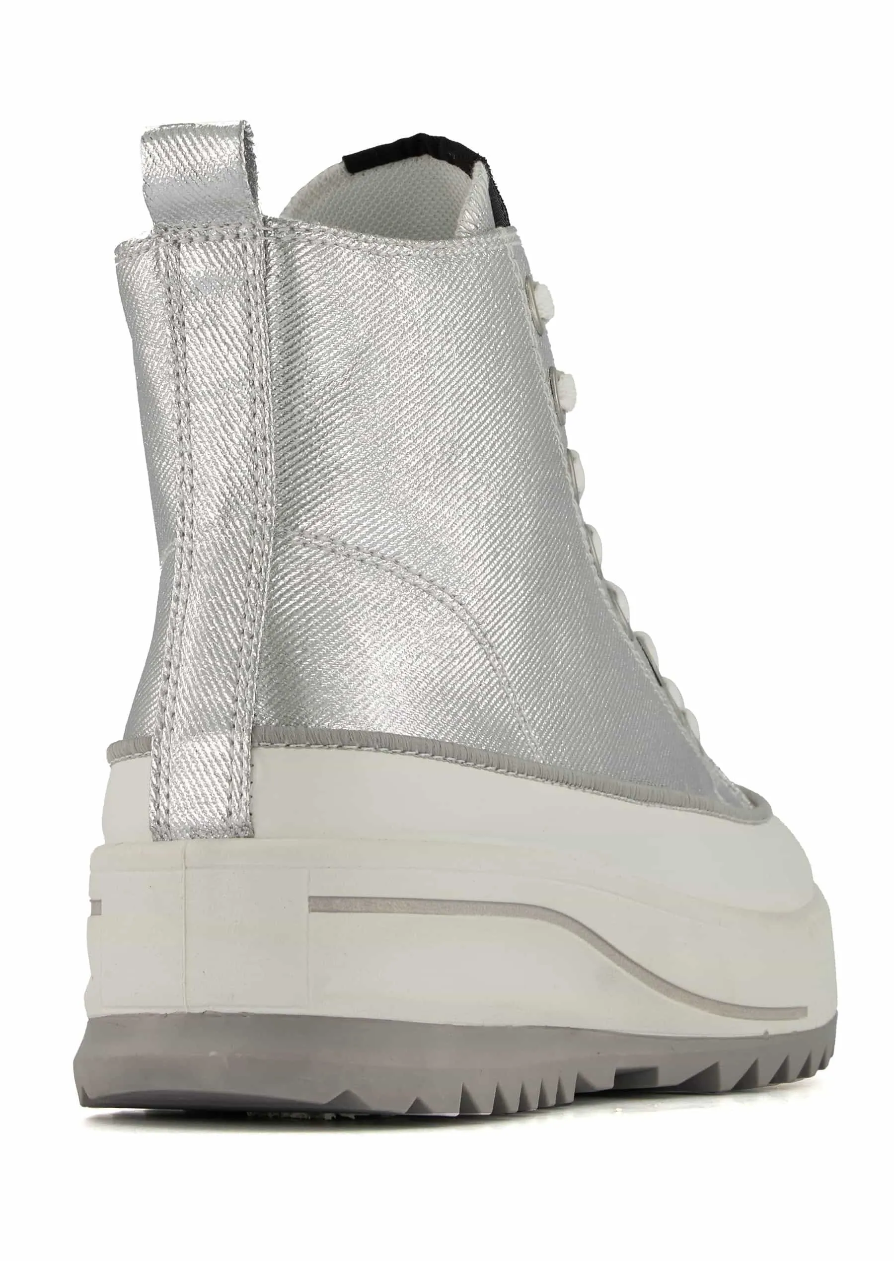 Andrea Platform Metallic Sneaker Booties