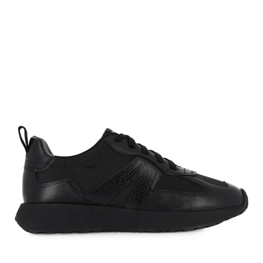 AXEL II - BLACK/BLACK LEATHER