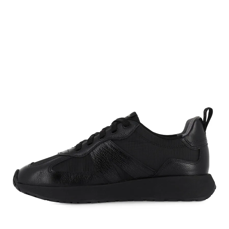 AXEL II - BLACK/BLACK LEATHER