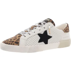 BASTILLE Womens Cushioned Footbed Leather Casual And Fashion Sneakers