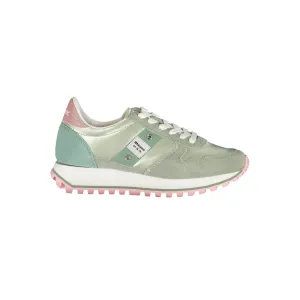Blauer Polyester Women Women's Sneaker