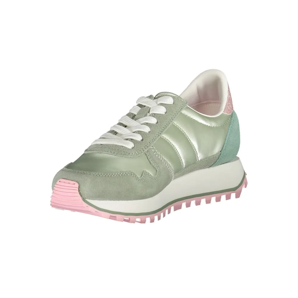 Blauer Polyester Women Women's Sneaker
