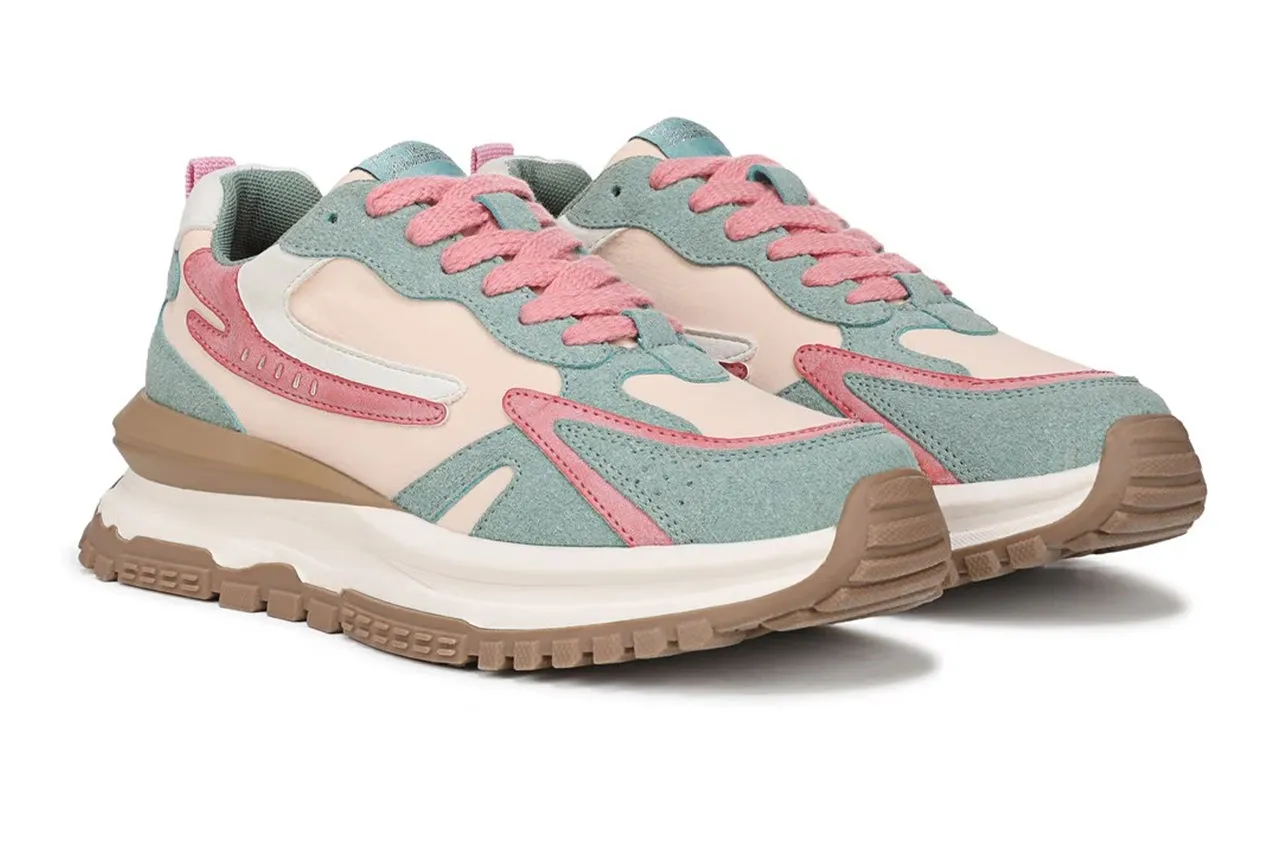Blowfish Malibu Womens Watermelon Retro Lace-Up Sneakers -Leo