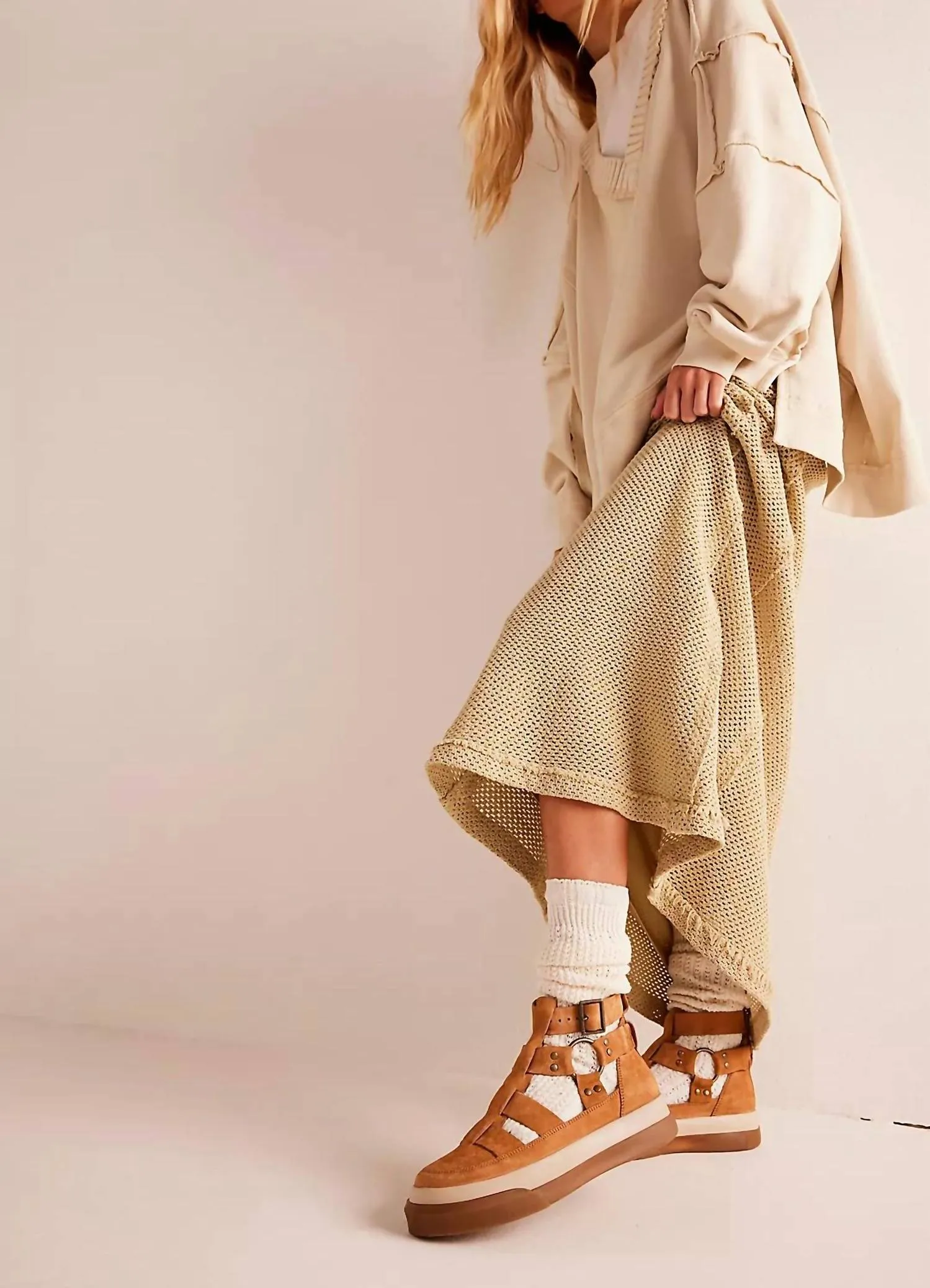 Bodhi Fisher Sneaker In Tan