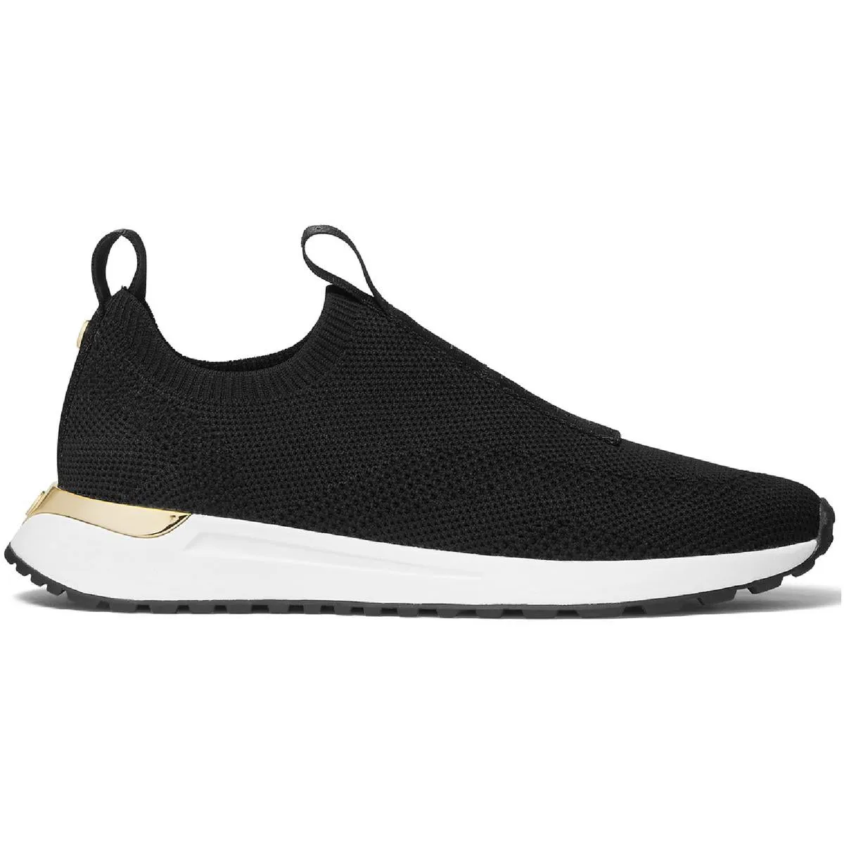 Bodie  Womens Slip On Knit Casual and Fashion Sneakers