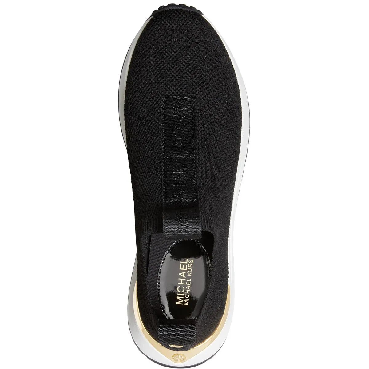Bodie  Womens Slip On Knit Casual and Fashion Sneakers