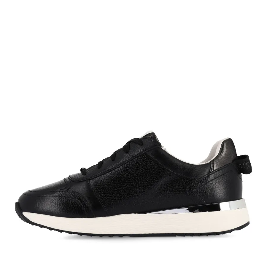 BROOKLYN III - BLACK STEEL LEATHER