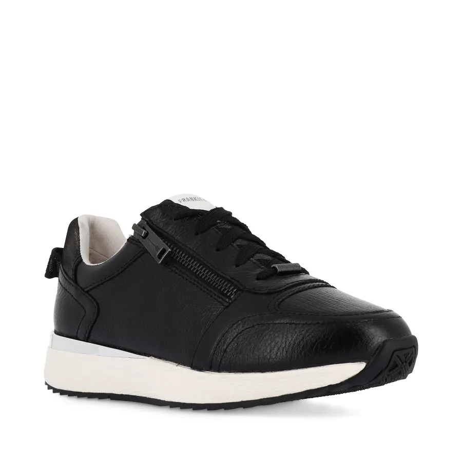 BROOKLYN III - BLACK STEEL LEATHER