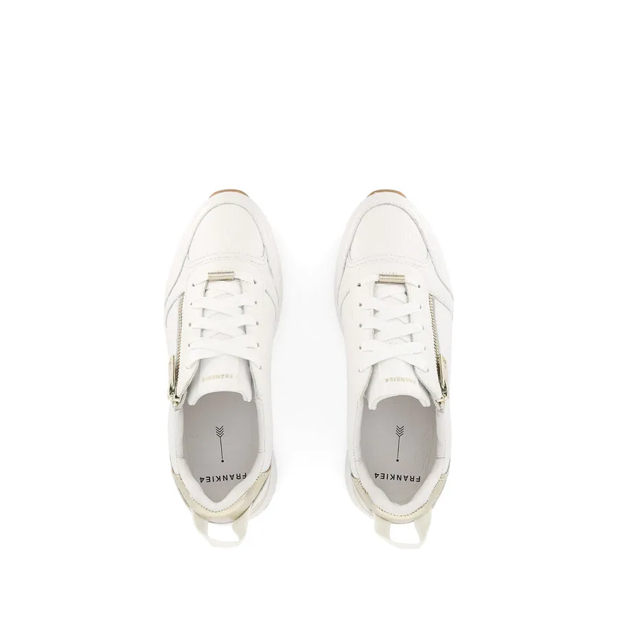 BROOKLYN III - WHITE GOLD LEATHER