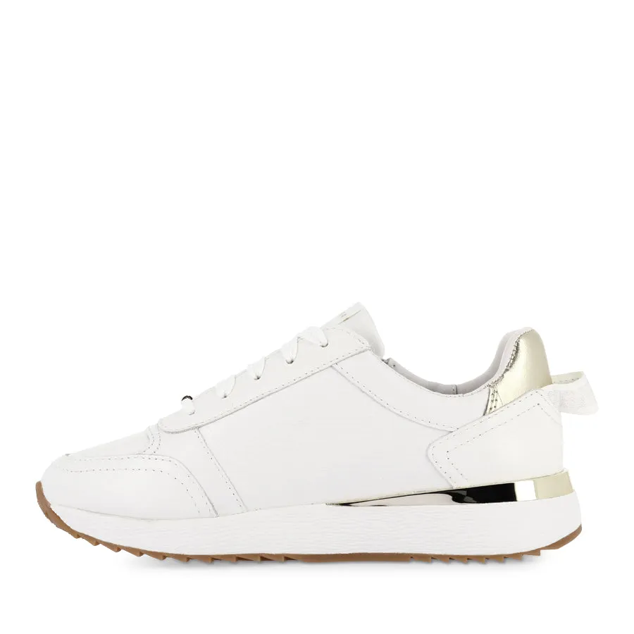 BROOKLYN III - WHITE GOLD LEATHER