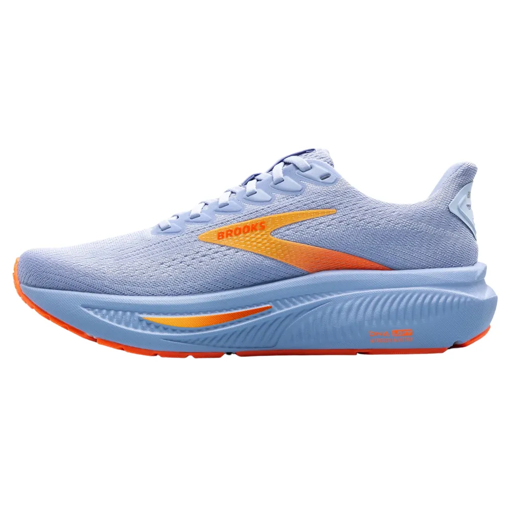 Brooks Ghost 17 Blue Heron/White/Orange Running Shoe (Women's)
