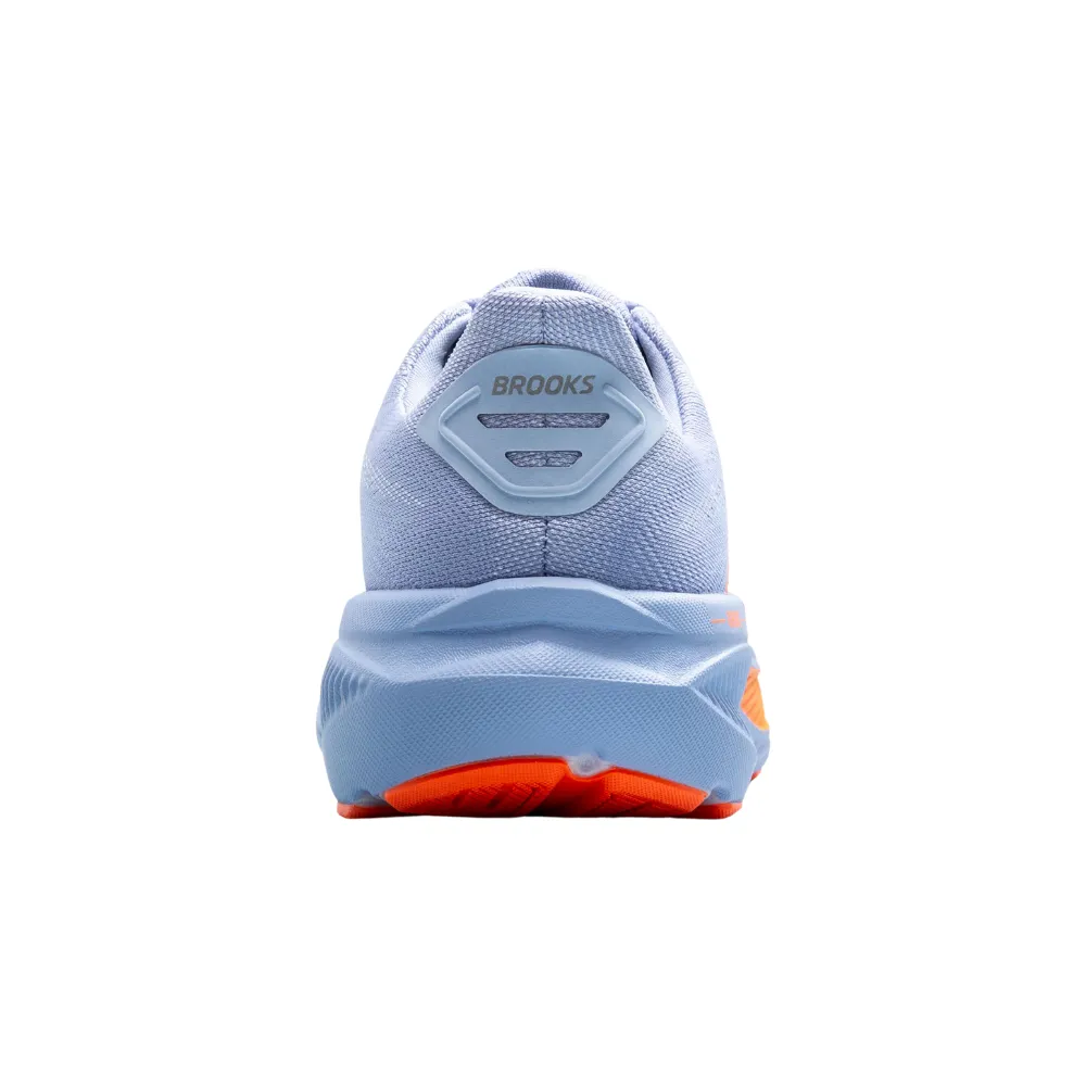 Brooks Ghost 17 Blue Heron/White/Orange Running Shoe (Women's)