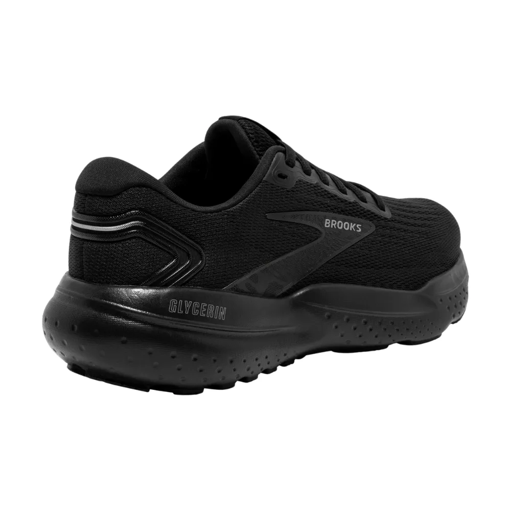Brooks Glycerin GTS 21 Black Running Shoe (Women's)