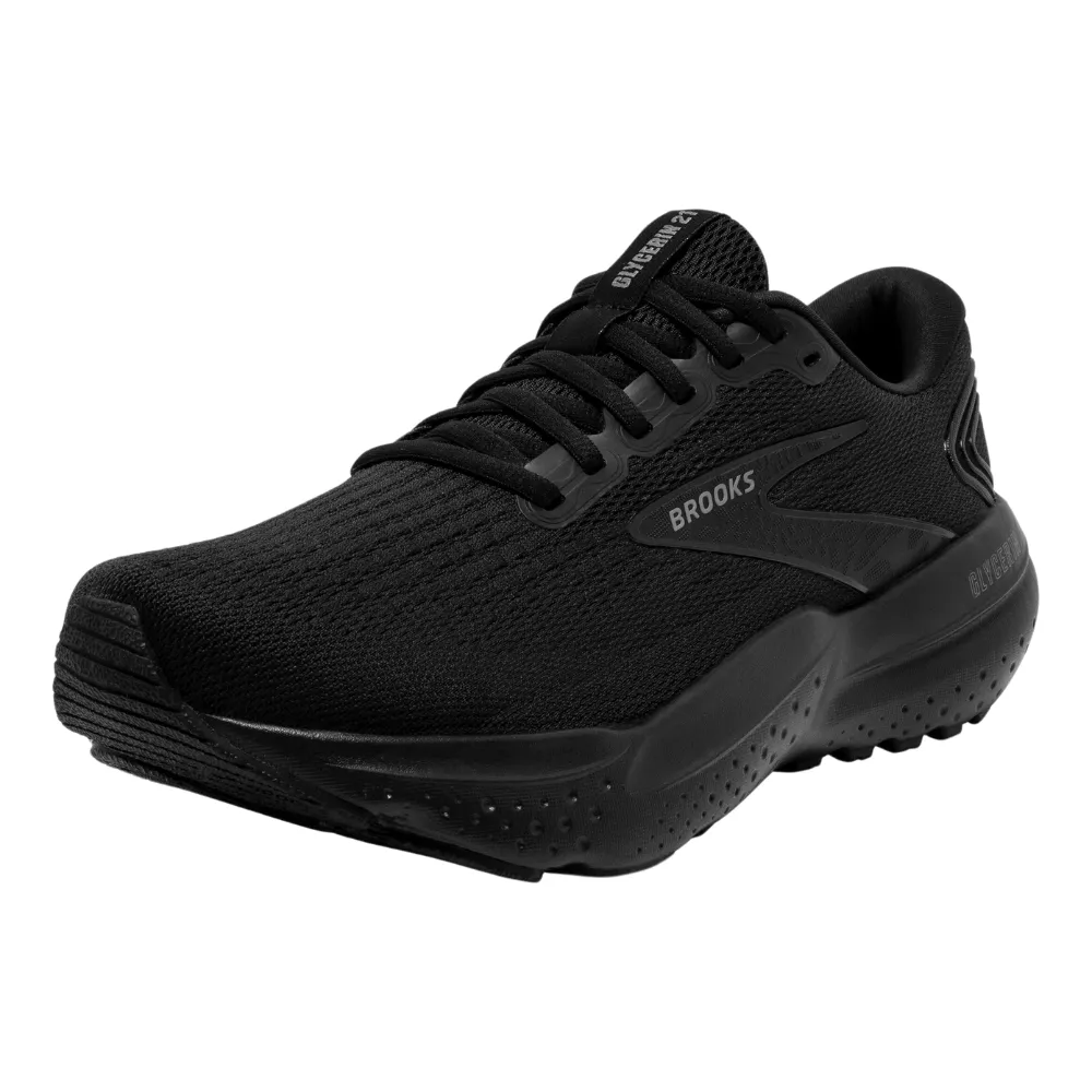 Brooks Glycerin GTS 21 Black Running Shoe (Women's)