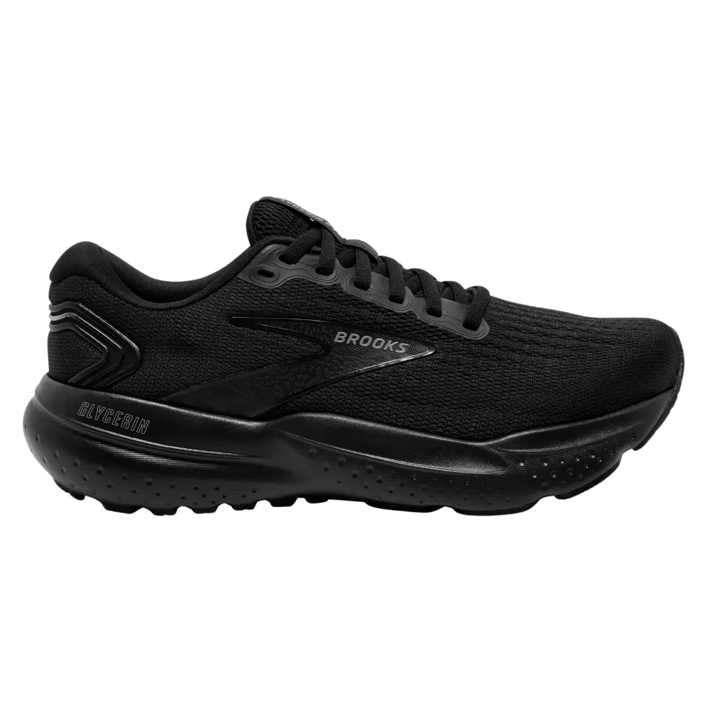 Brooks Glycerin GTS 21 Black Running Shoe (Women's)