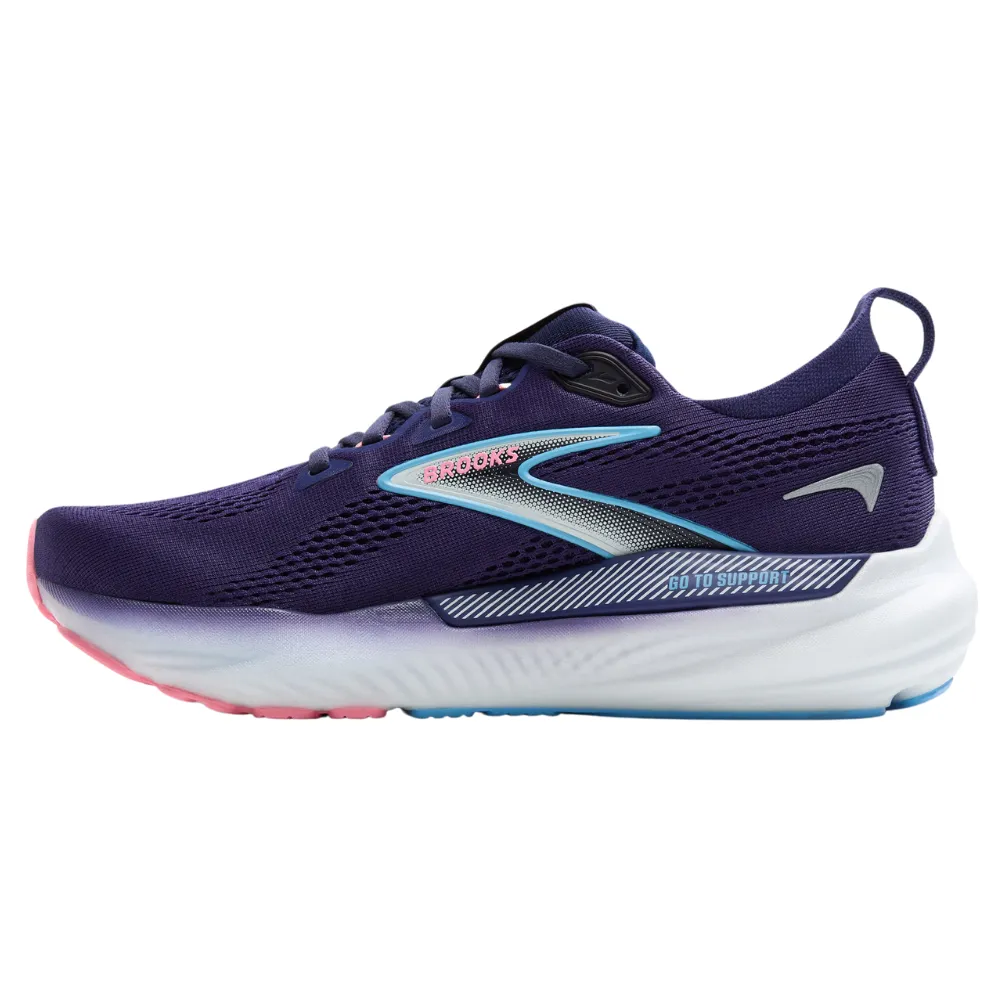 Brooks Glycerin GTS 22 Blue Ribbon/Peacoat/Dianthus Blue Running Shoe (Women's)