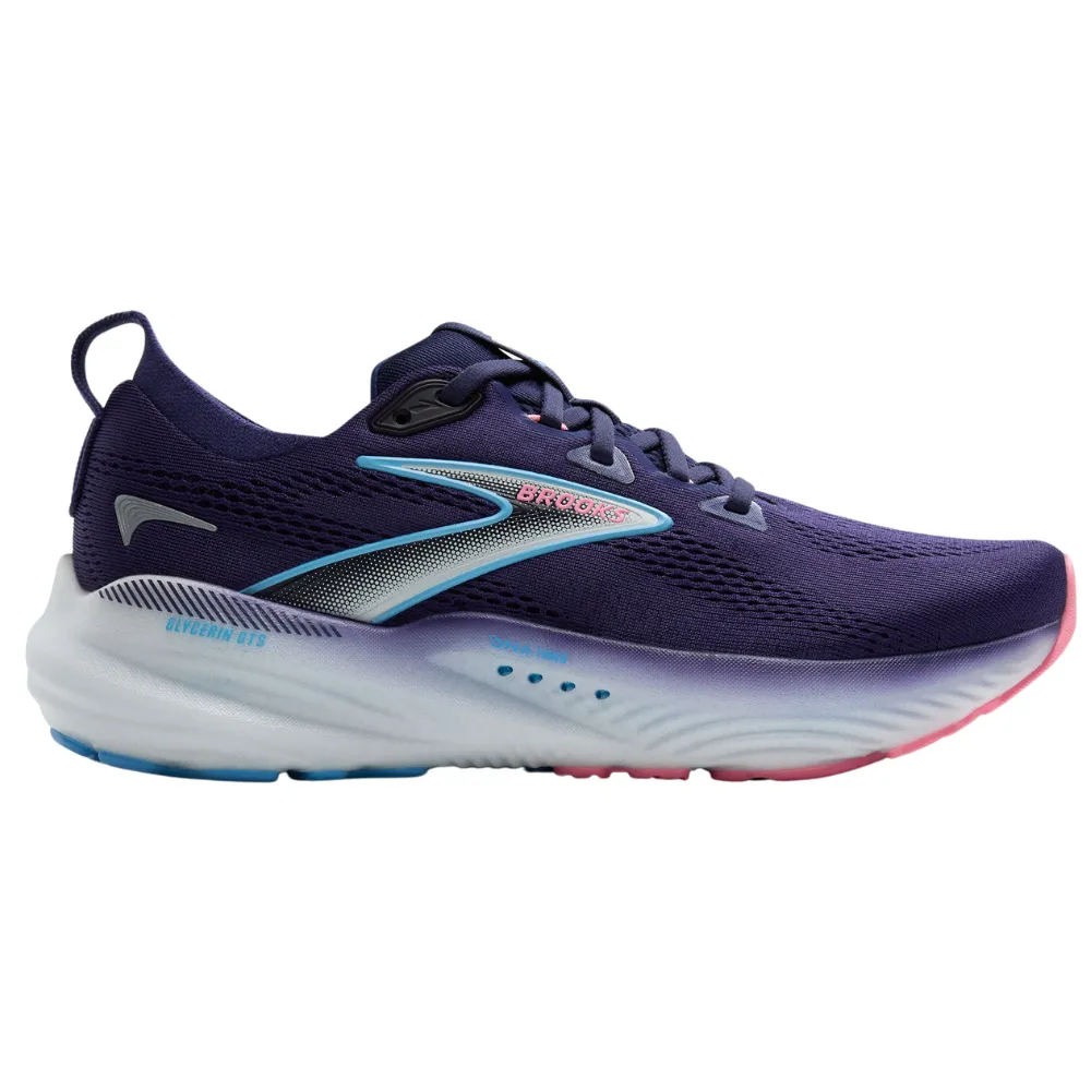 Brooks Glycerin GTS 22 Blue Ribbon/Peacoat/Dianthus Blue Running Shoe (Women's)