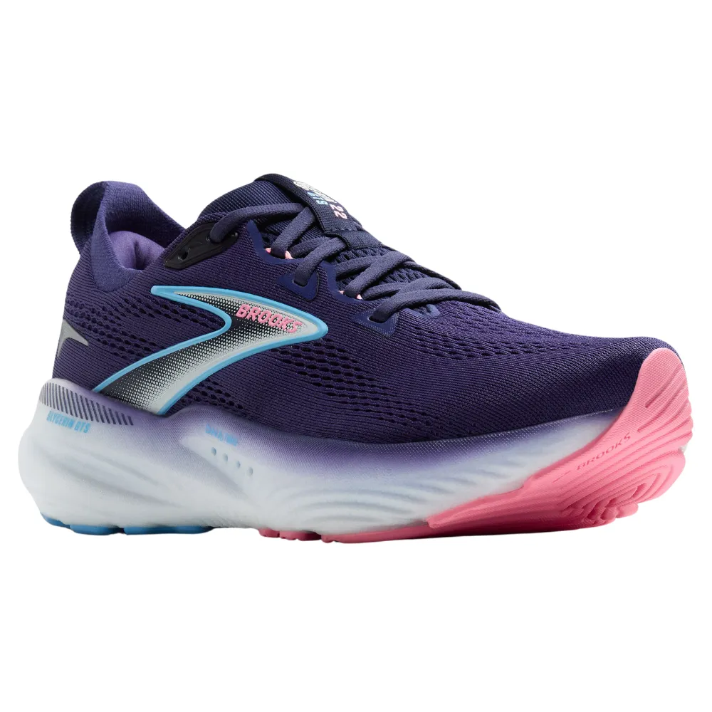 Brooks Glycerin GTS 22 Blue Ribbon/Peacoat/Dianthus Blue Running Shoe (Women's)