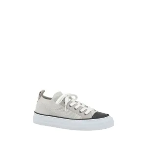 Brunello Cucinelli Mesh cotton and suede Women's Sneakers