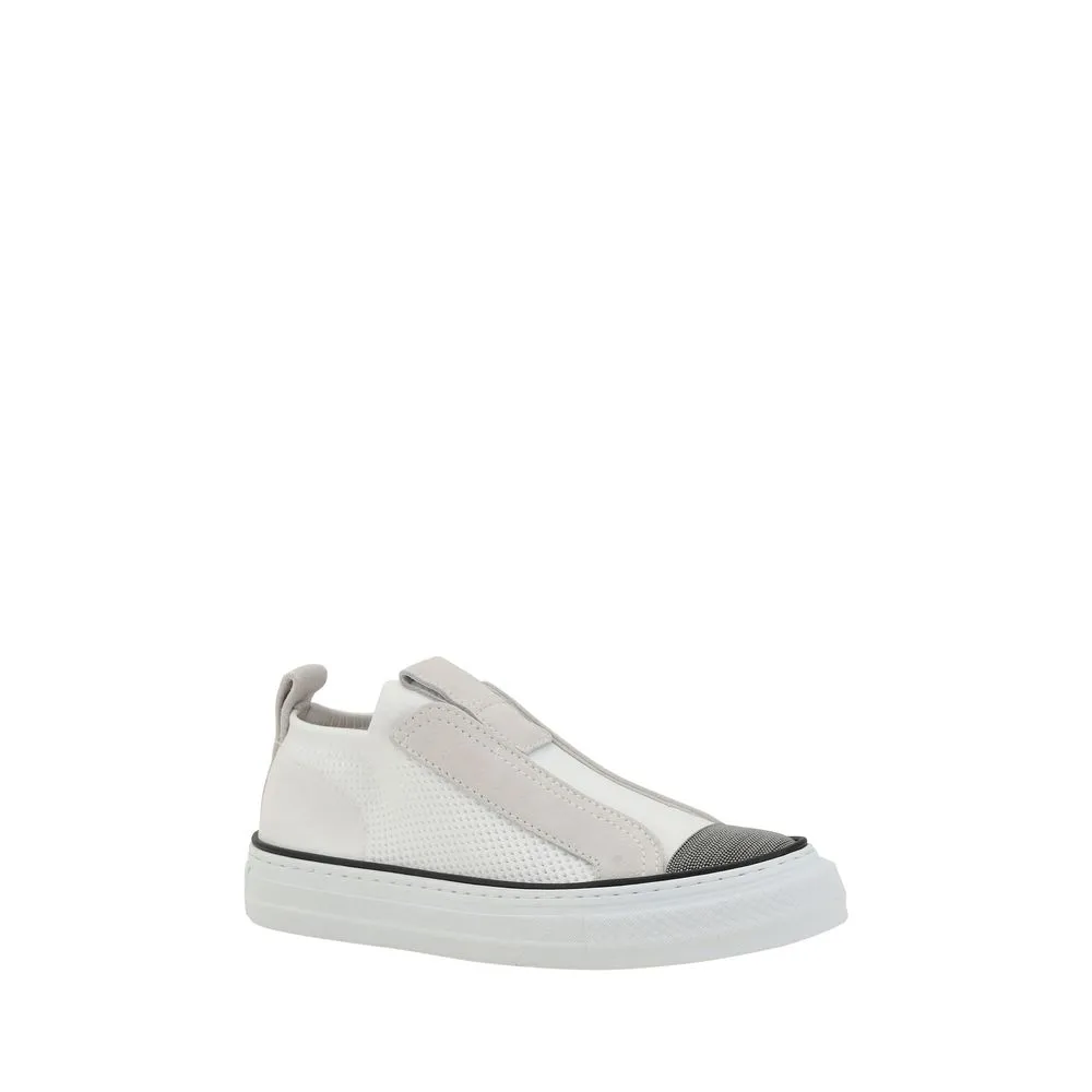 Brunello Cucinelli Sneakers with iconic Women's embellishments