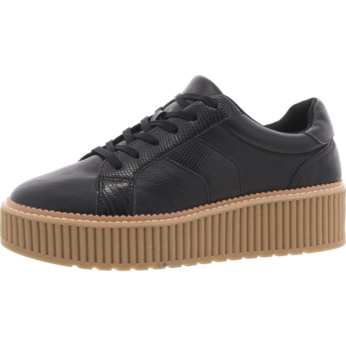 Bubbles Womens Leather Walking Casual And Fashion Sneakers