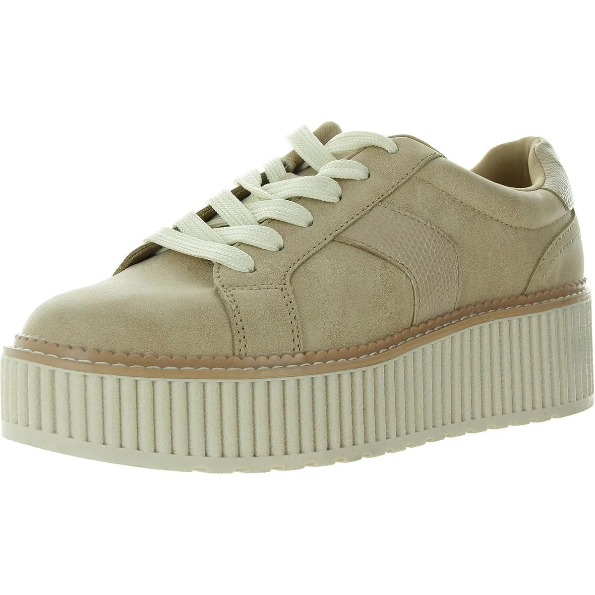 Bubbles Womens Leather Walking Casual And Fashion Sneakers