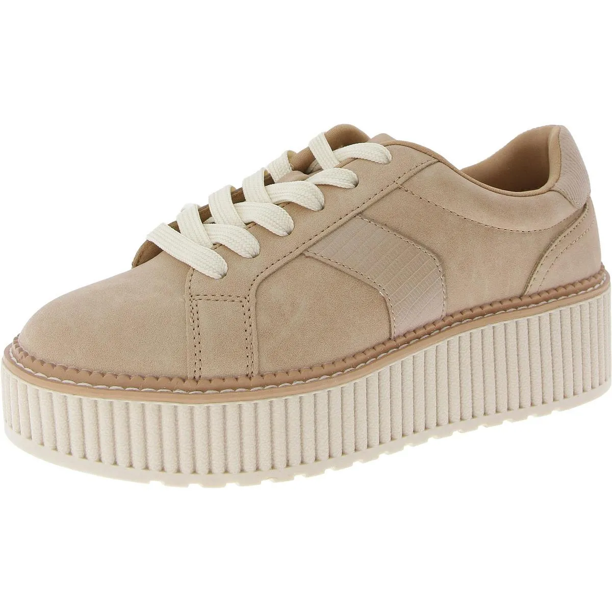 Bubbles Womens Leather Walking Casual And Fashion Sneakers