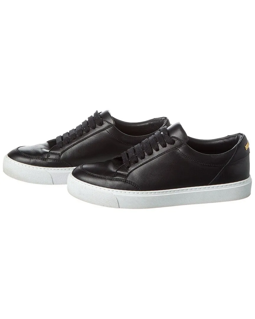 Burberry Logo Leather Sneaker (Authentic Pre-Loved)