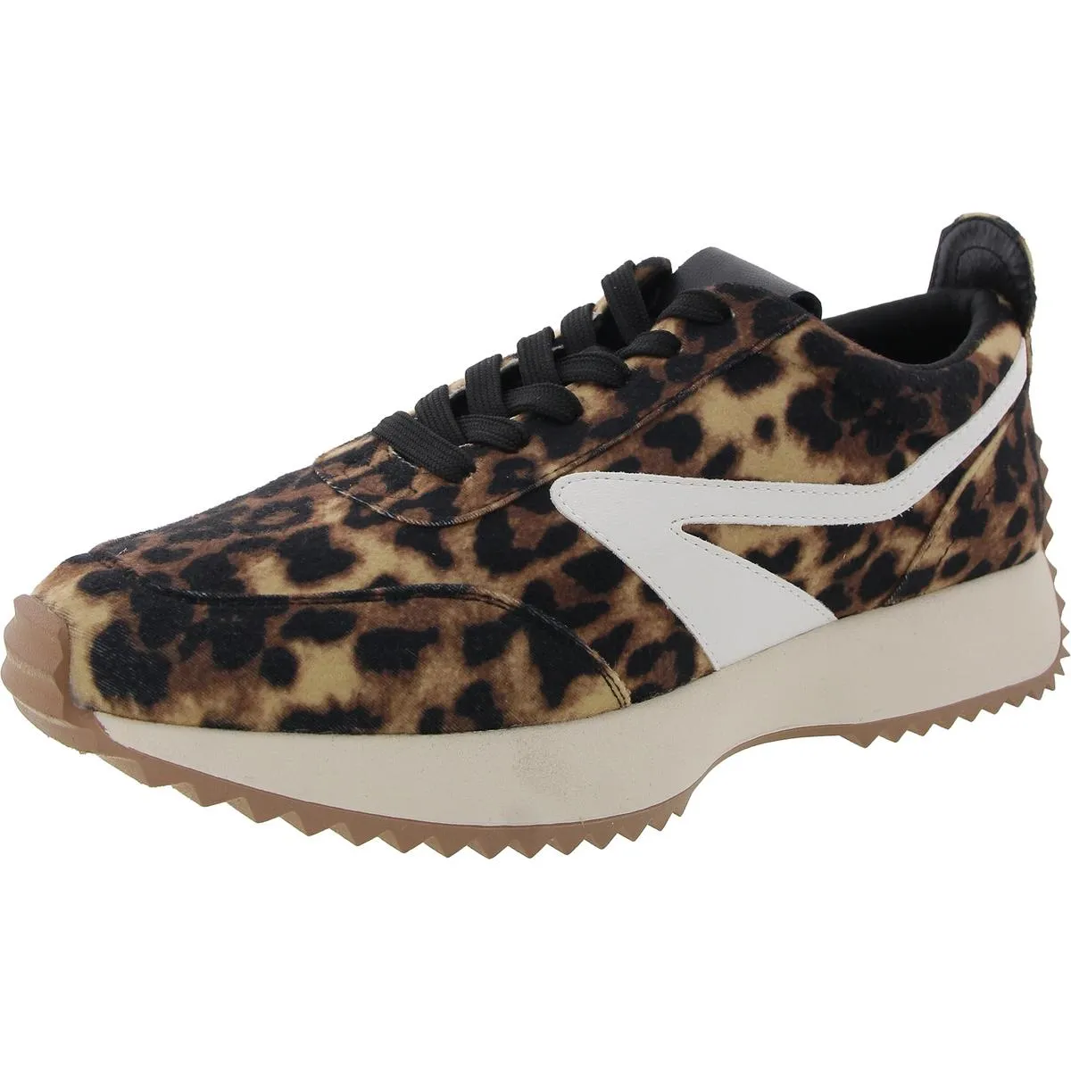 Bynx Womens Mixed Media Lace-Up Casual And Fashion Sneakers