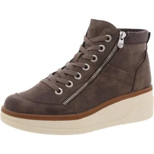 CAMDEN Womens Zipper Man Made Casual And Fashion Sneakers