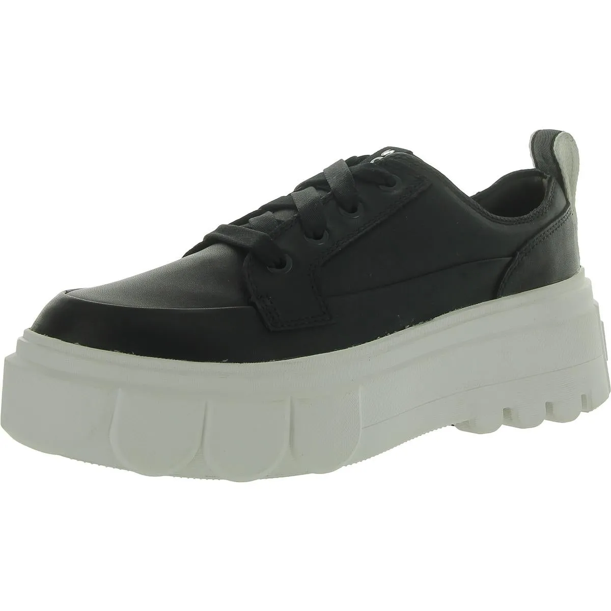 Caribou X Womens Leather Flatform Casual and Fashion Sneakers