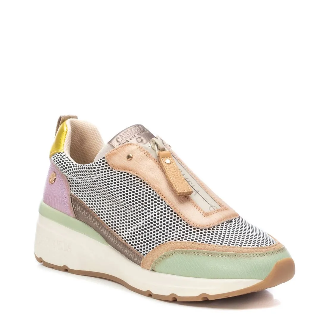 Carmela Collection Women's Leather Casual Sneakers By Xti