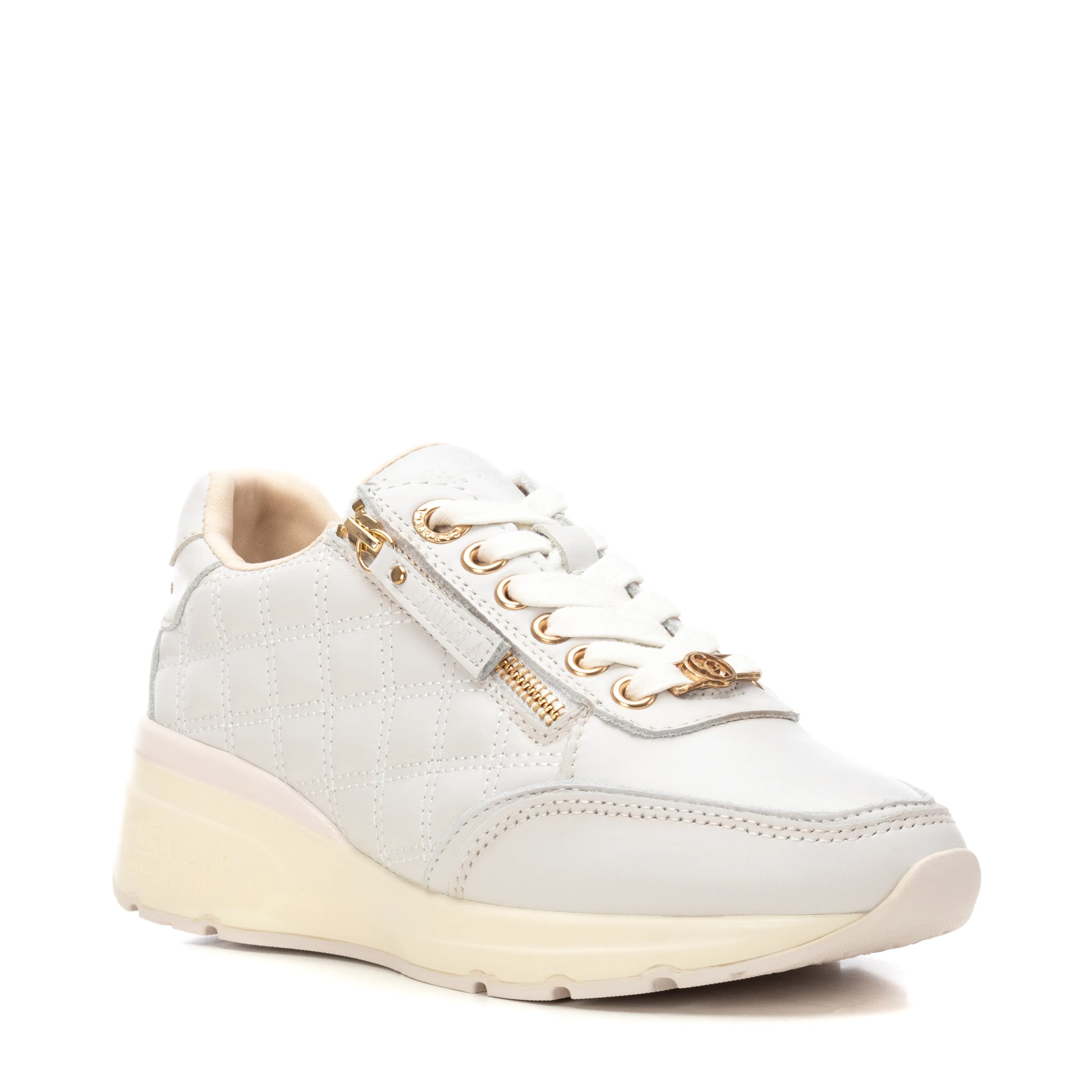 Carmela Collection Women's Leather Casual Sneakers By Xti