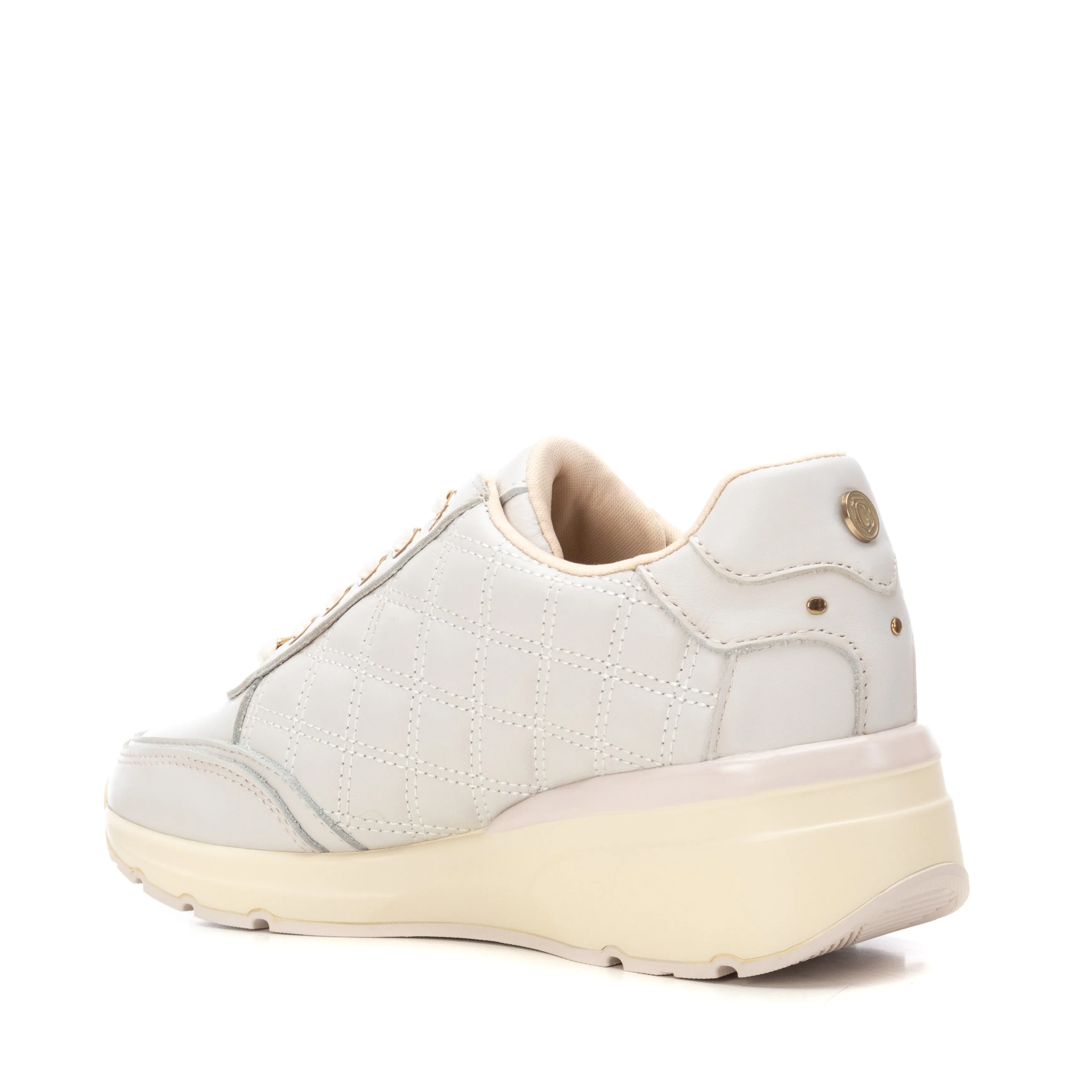 Carmela Collection Women's Leather Casual Sneakers By Xti