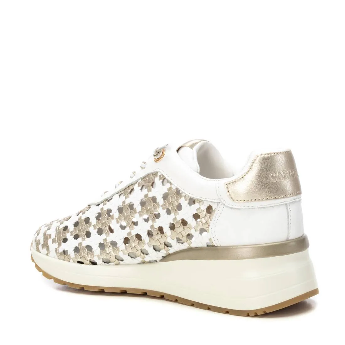 Carmela Leather Women's Braided Sneakers By XTI