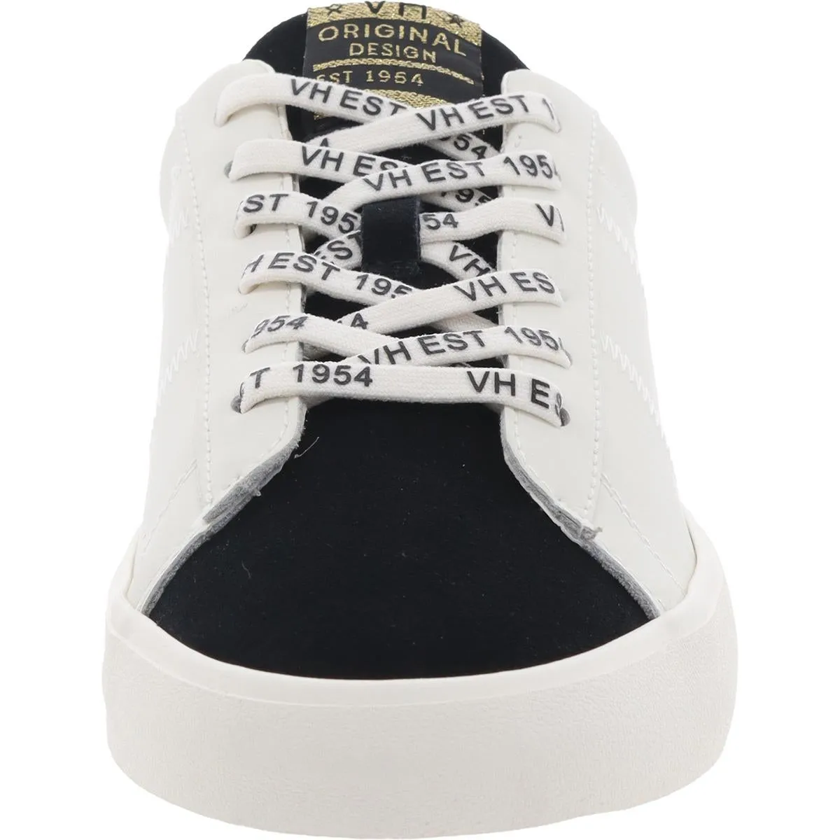 CASETTE 2 Womens Cushioned Footbed Leather Casual And Fashion Sneakers