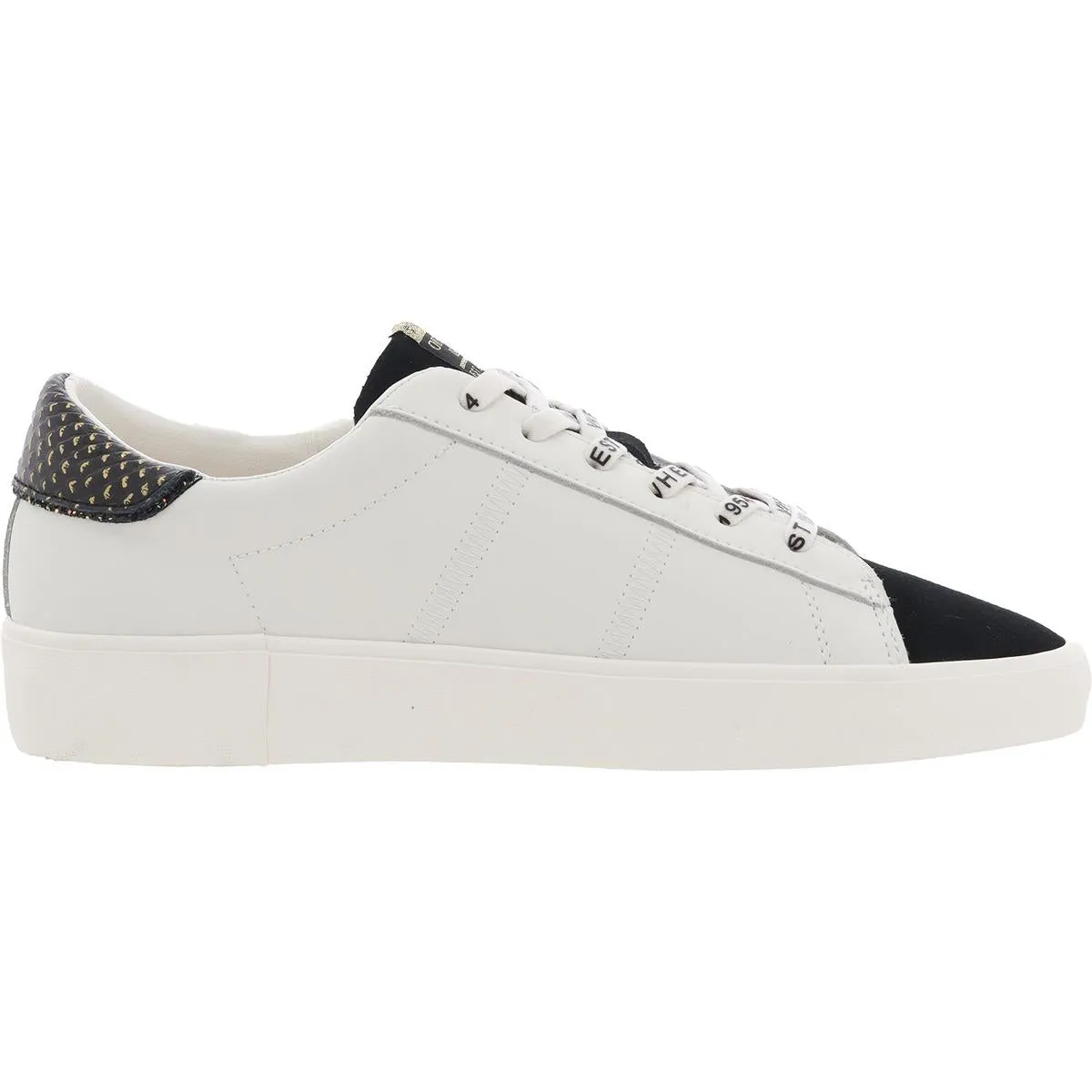 CASETTE 2 Womens Cushioned Footbed Leather Casual And Fashion Sneakers