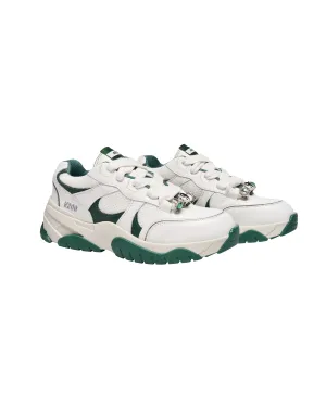 Catfish Sneakers - Axel Arigato -  White/Green Kale - Leather