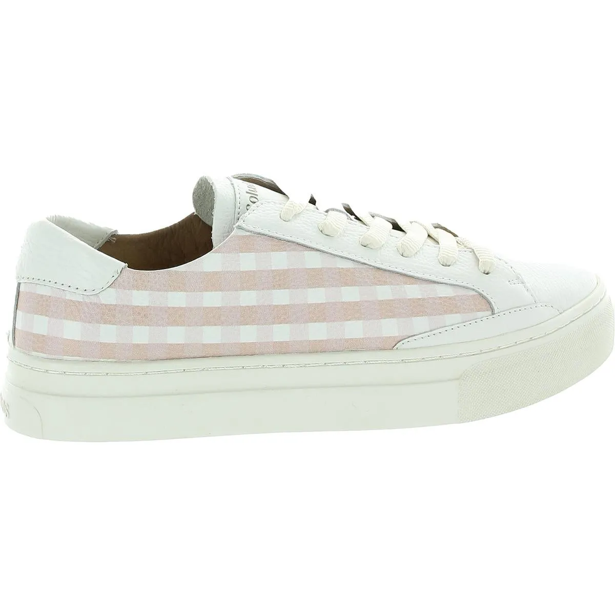Check Mate Ibiza Womens Checkered Leather Casual And Fashion Sneakers